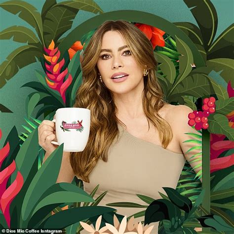 sofia vergara nake|Sofia Vergara poses naked as she launches her own coffee。